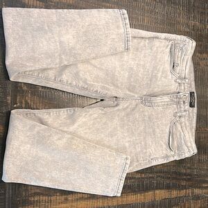 Banana republic curvy skinny 29/8 stone wash gray